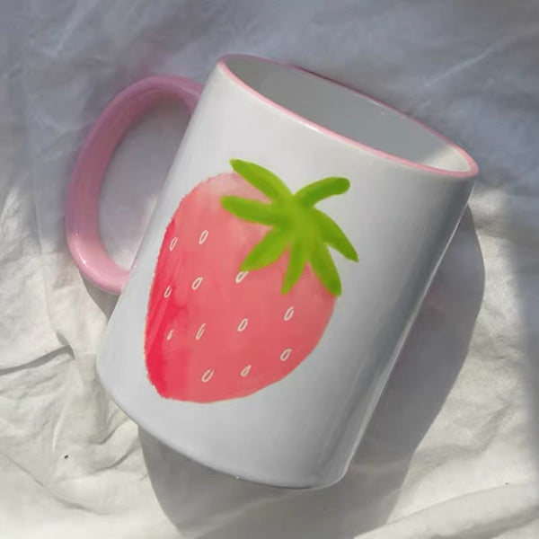 Peach & Strawberry Mug
