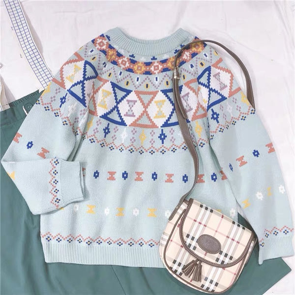 Kawaii Cartoon Sweater