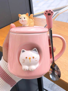 Kawaii Cat Mug