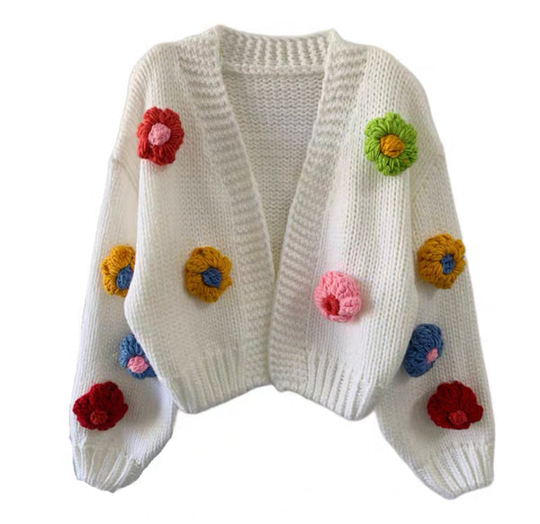 Cute Flowers Sweater