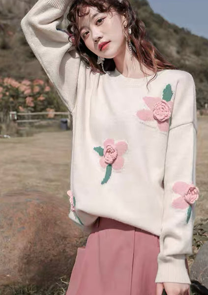 Sweet Flower Sweater