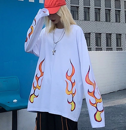 Harajuku Flame Shirt