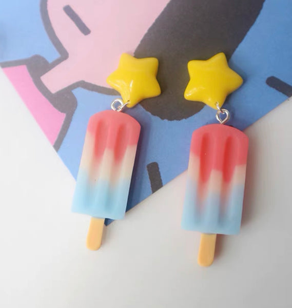 Funny Popsicle Earrings