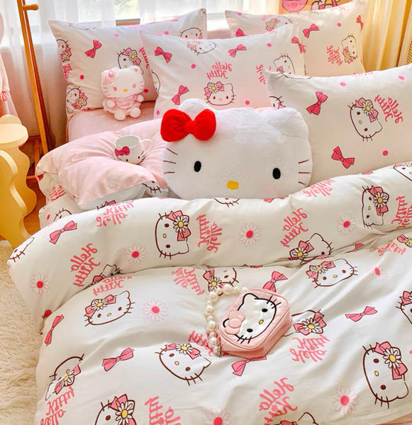 Cute Kitty Bedding Set