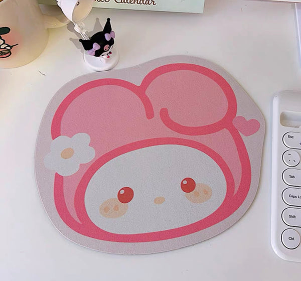 Kawaii Cartoon Mouse Pad