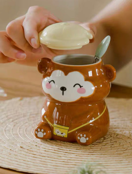 Kawaii Monkey Mug