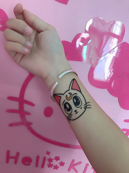 Sailor Cat Tattoo Sticker