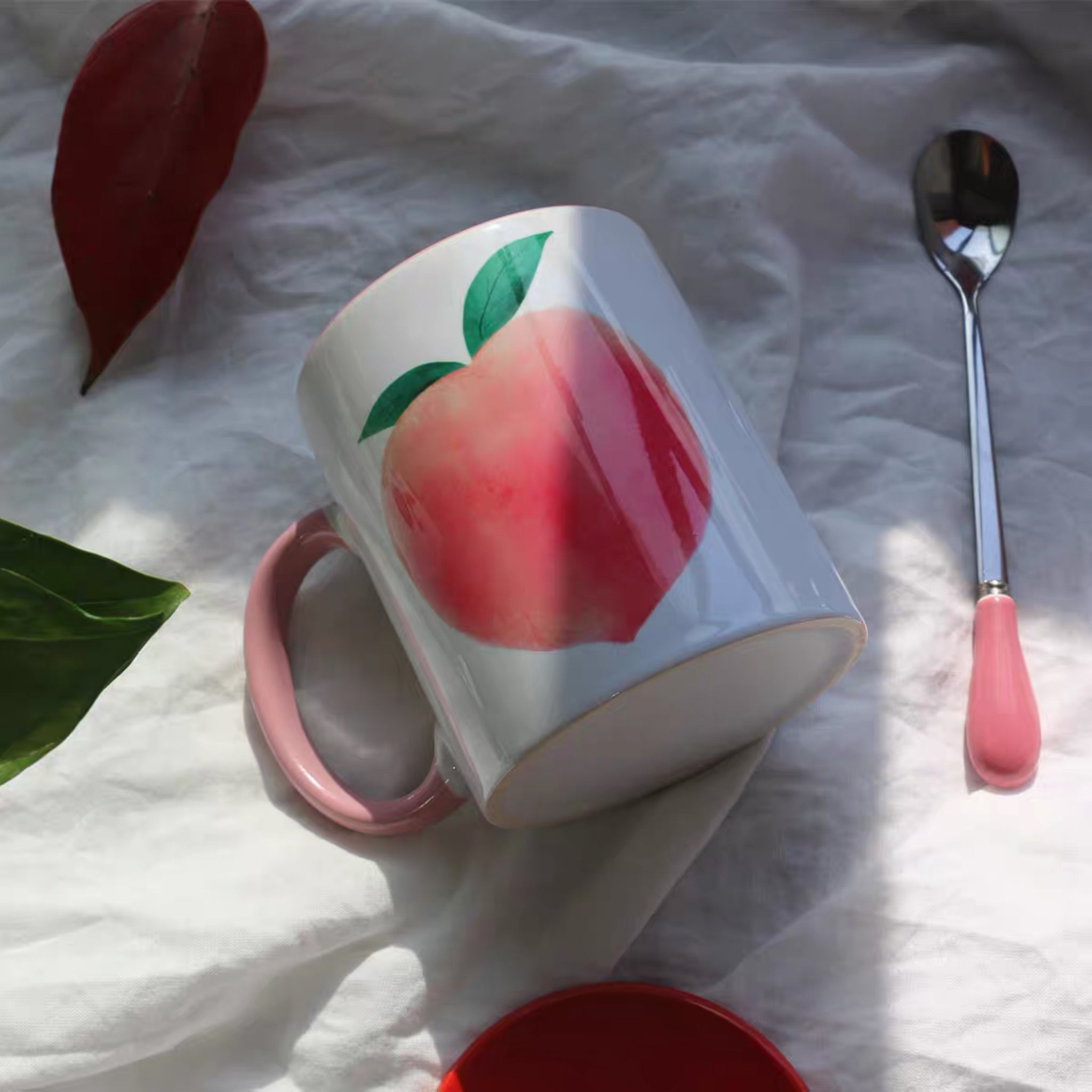 Peach & Strawberry Mug