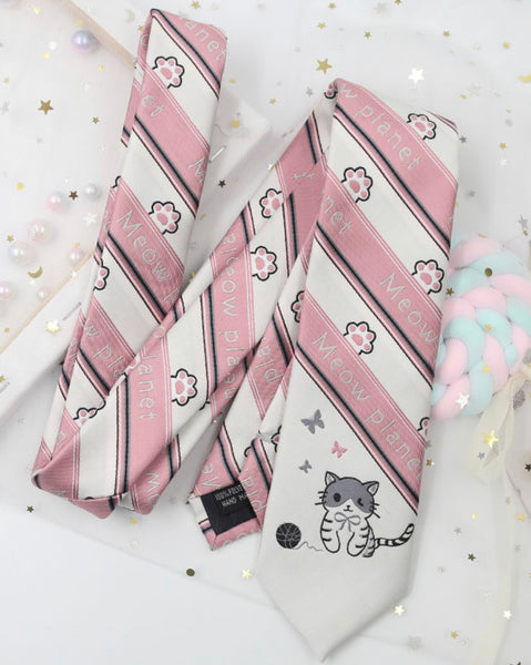 Kawaii Cat Necktie