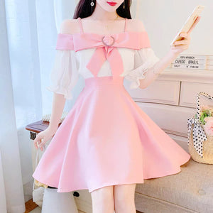 Sweet Bowknot Dress