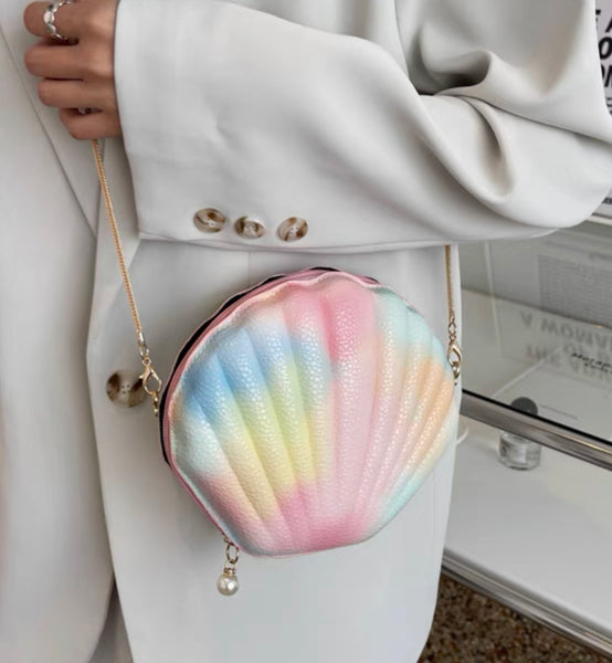 Colorful Shell Single Shoulder Bag