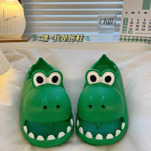 Kawaii Crocodile Slippers