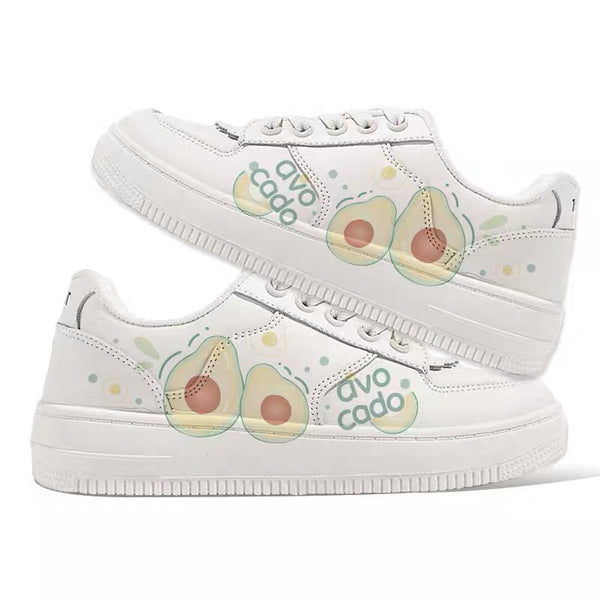 Cute Fruit Printed Shoes