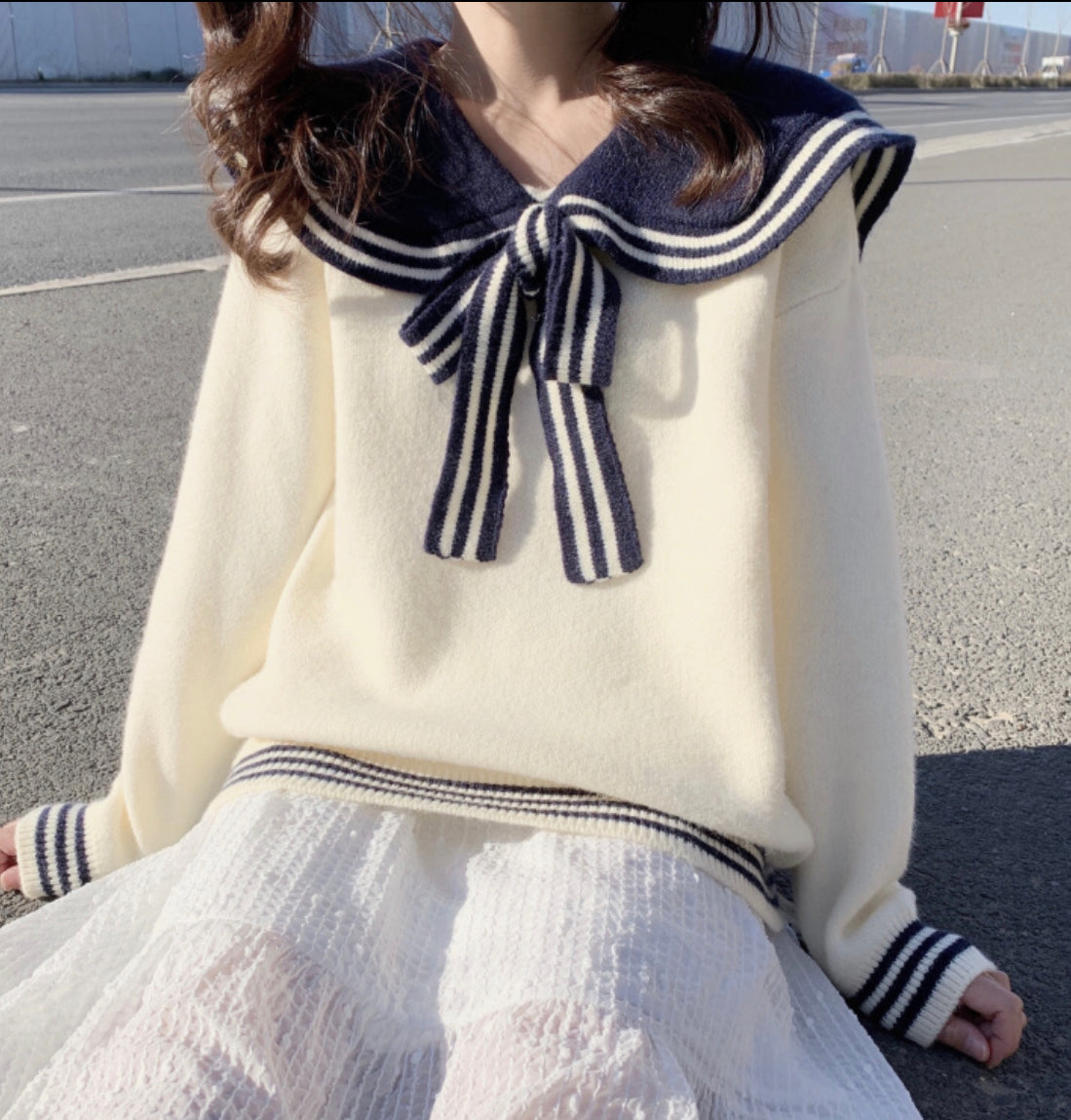 Cute Sailor Sweater