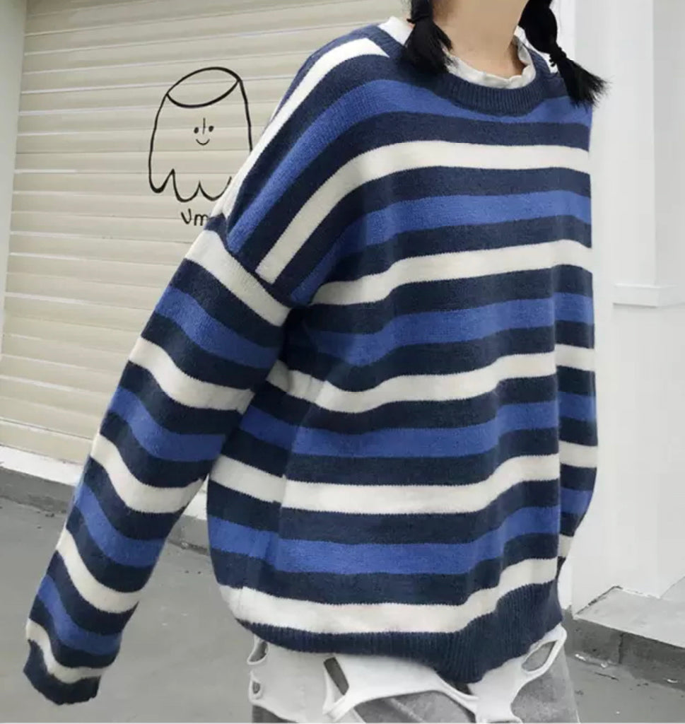Fashion Stripe Sweater – ivybycrafts