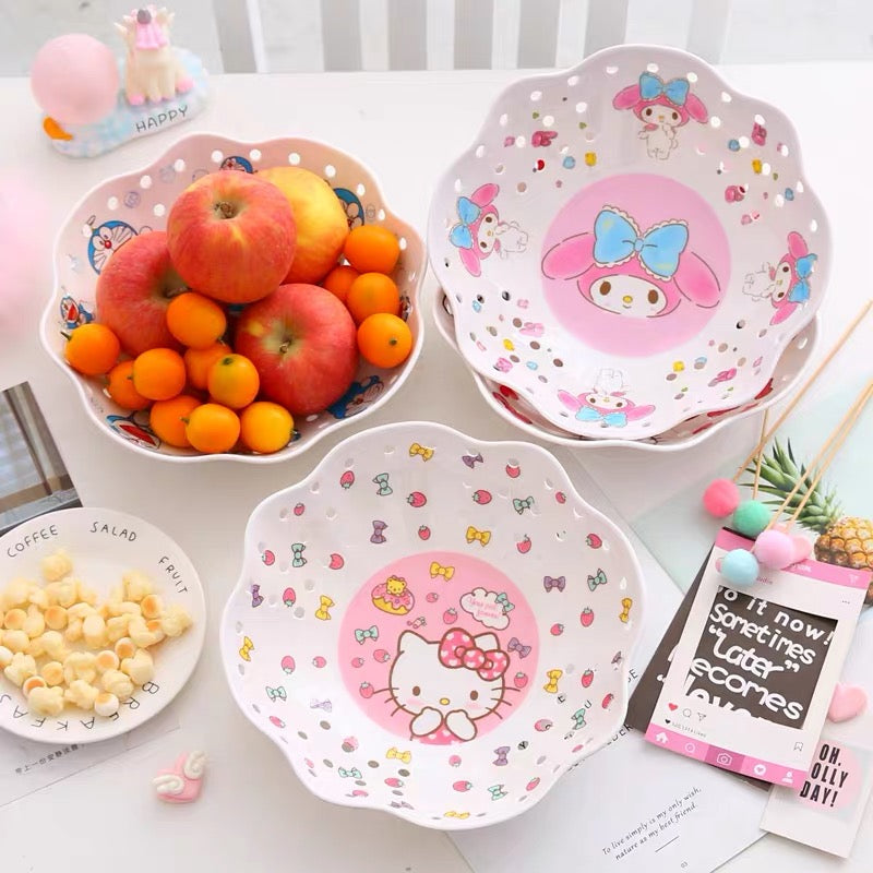 Cute Cartoon Fruit Plate