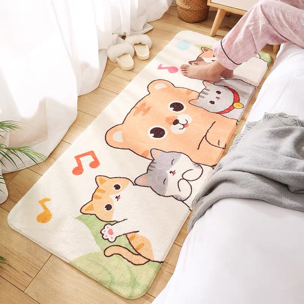 Cute Animals Floor Mat