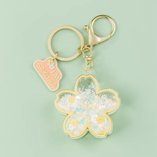 Cute Sakura Key Chain