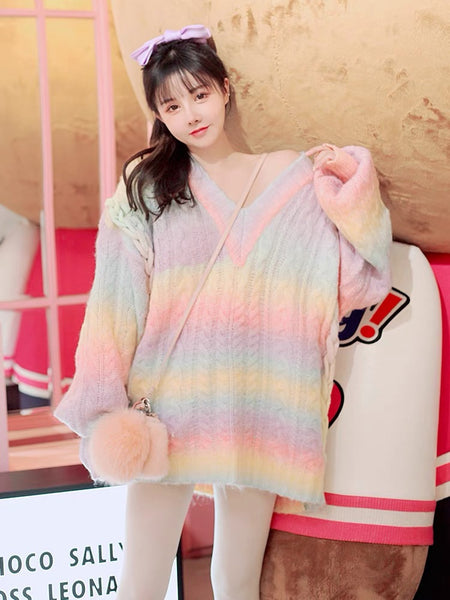 Sweet Rainbow Sweater