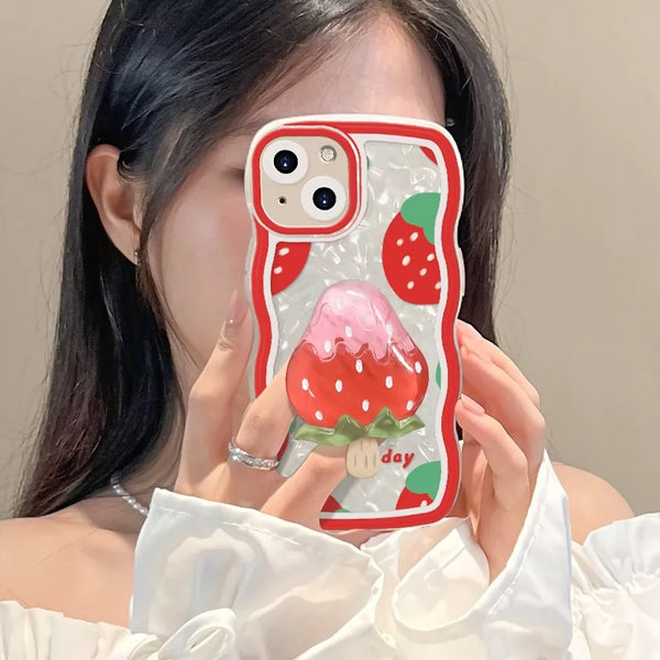 Strawberry Phone Case For Iphone7/8plus/X/XS/XR/XSmax/11/11proMax/12/12pro/12proMax/13/13pro/13promax