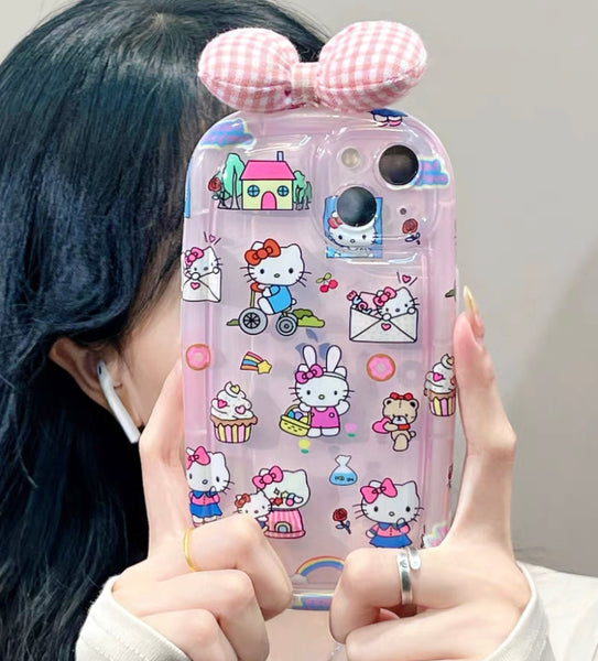 Kitty Phone Case For IphoneXR/XSmax/11/11proMax/12/12proMax/12pro/13/13pro/13promax/14/14pro/14promax