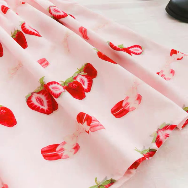 Sweet Strawberry Dress