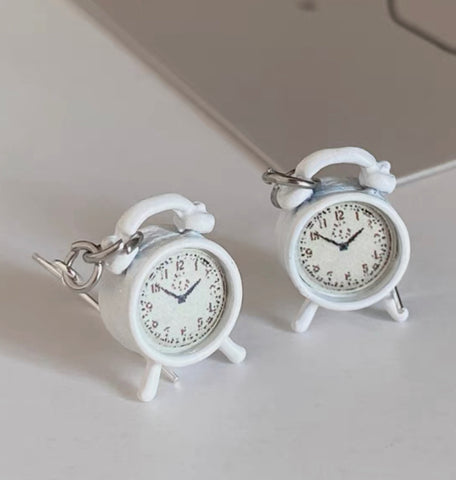 Funny Clock Earrings