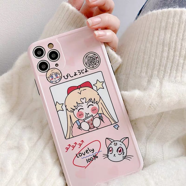 Lovely Girl Phone Case For Iphone7/7P/8/8plus/X/XS/XR/XSmax/11/11pro/11pro max