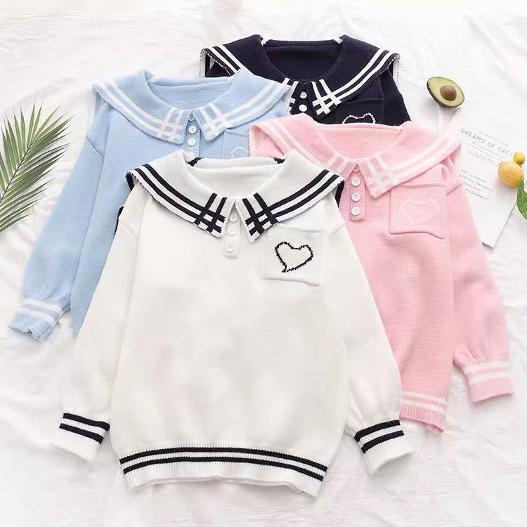 Kawaii Sailor Sweater