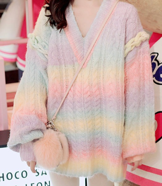 Sweet Rainbow Sweater