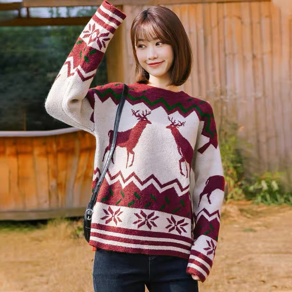 Cute Elk Sweater