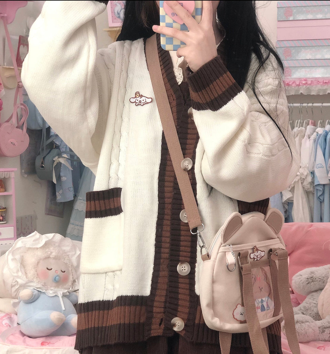 Harajuku Style Sweater Coat