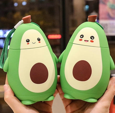 Kawaii Avocado Drinking Bottle