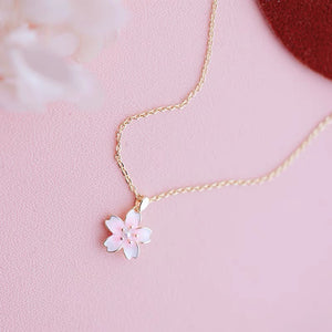 Cute Sakura Necklace