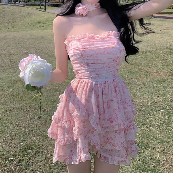 Soft Flowers Dress