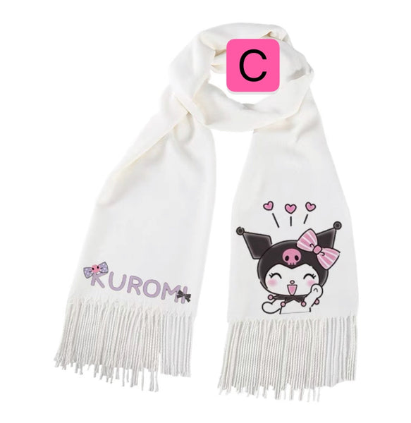 Cute Kuromi Scarf