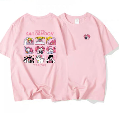 Anime Printed T-shirt