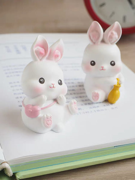 Kawaii Rabbit Dolls Set