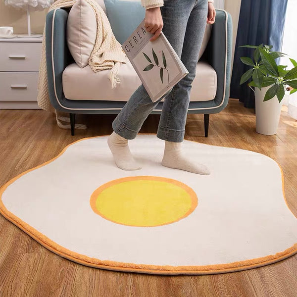 Funny Egg Floor Mat