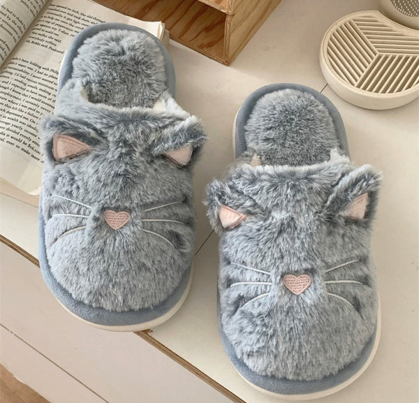 Cute Kitty Slippers