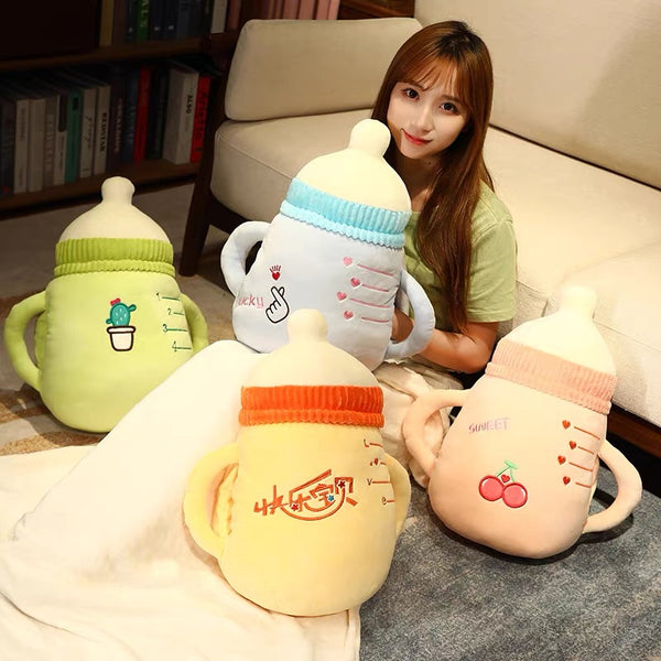 Funny Bottle Pillow & Blanket