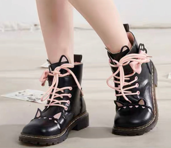 Kawaii Kitty Boots