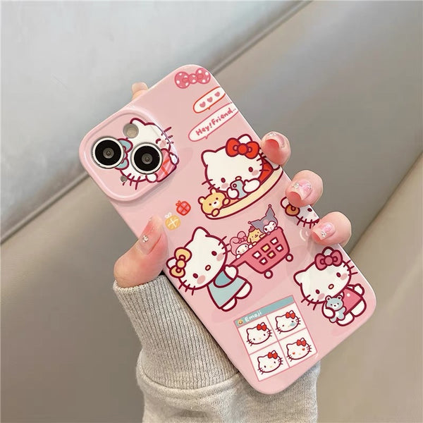 Cute Kitty Phone Case For Iphone11/12/12pro/13/12proMax/13pro/14/14pro/14promax