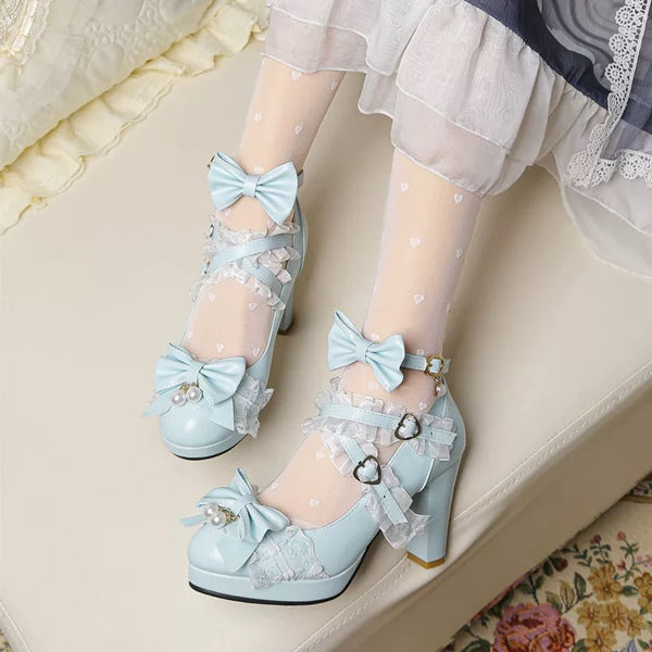 Sweet Love Lolita High Heels Shoes