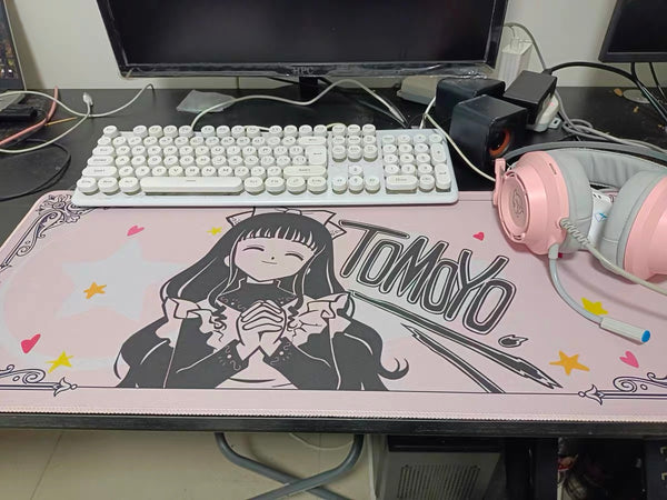 Sakura Girl Mouse Pad