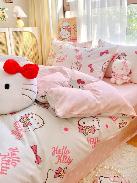 Cute Kitty Bedding Set