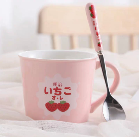 Cute Strawberry Mug