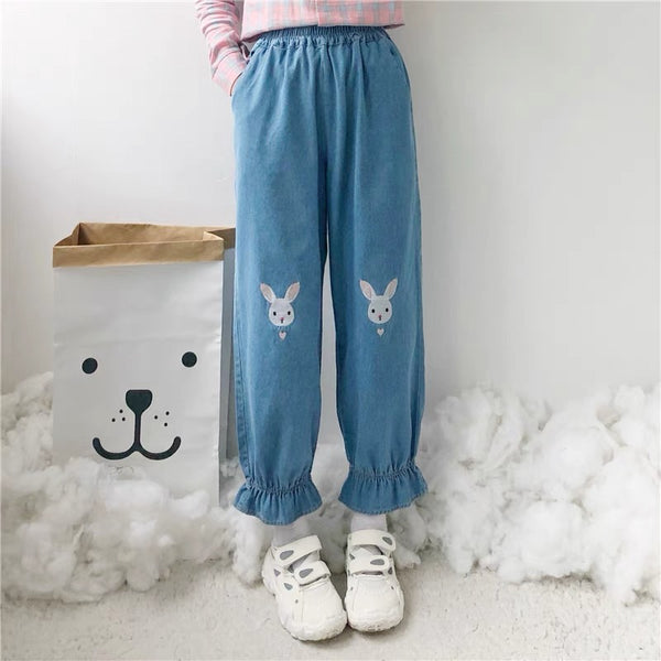 Cute Rabbit Trousers