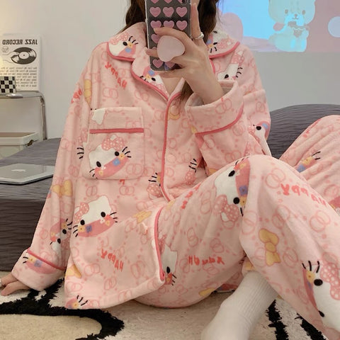 Soft Kitty Pajamas