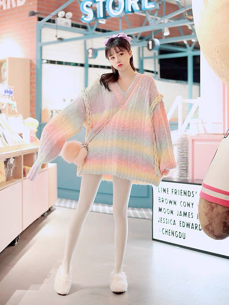 Sweet Rainbow Sweater